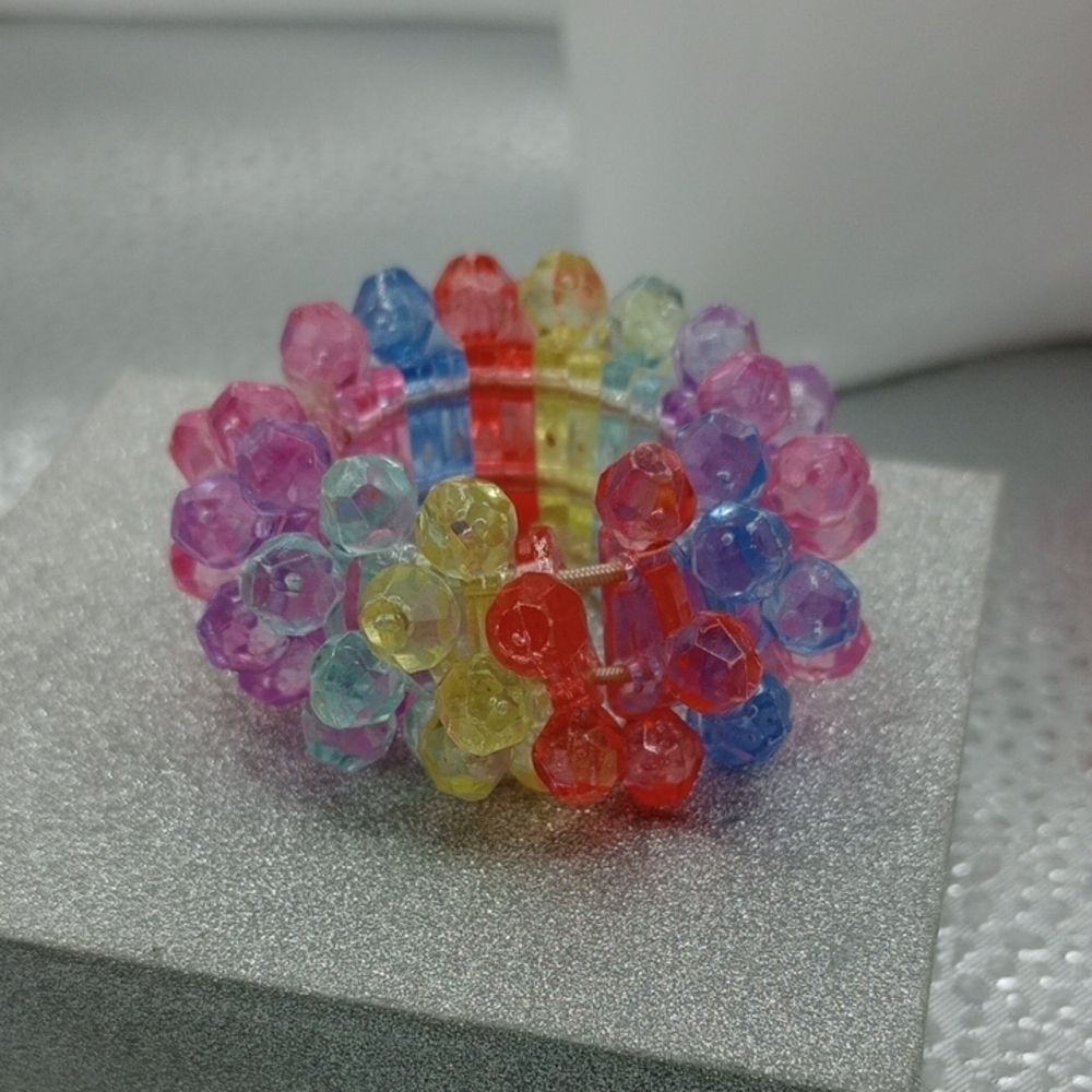 Colorful Beaded Hair Bow Etc2